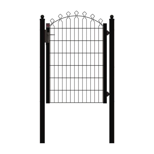 Sierhekwerk poort - Decofor Enkele Draaipoort